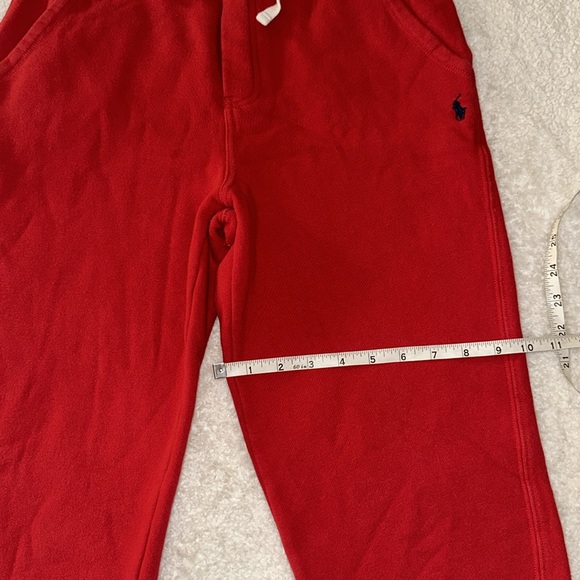 Polo Ralph Lauren red sweats size large (14-16) kids - Picture 9 of 12